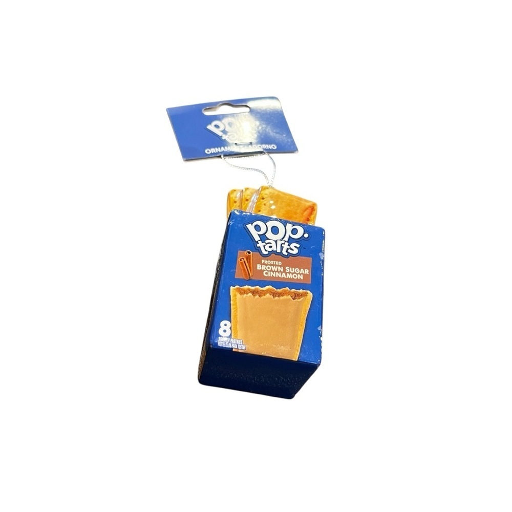 Poptarts pop tarts brown sugar cinnamon Christmas tree ornament 5” new nwt
